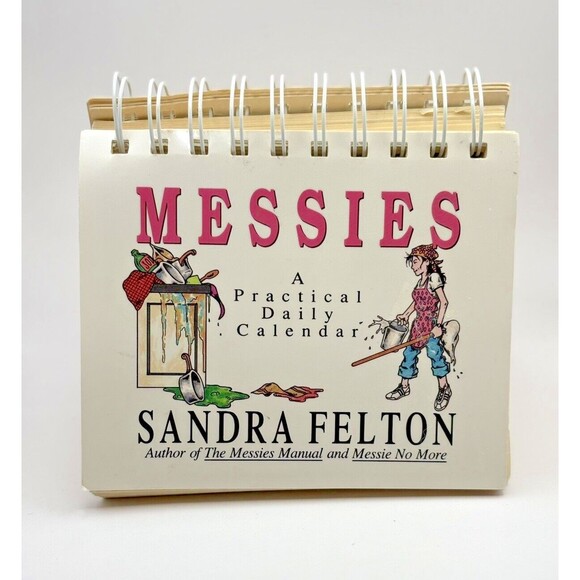 Messies a Practical Daily Calendar by Sandra Felton Used - Picture 1 of 7